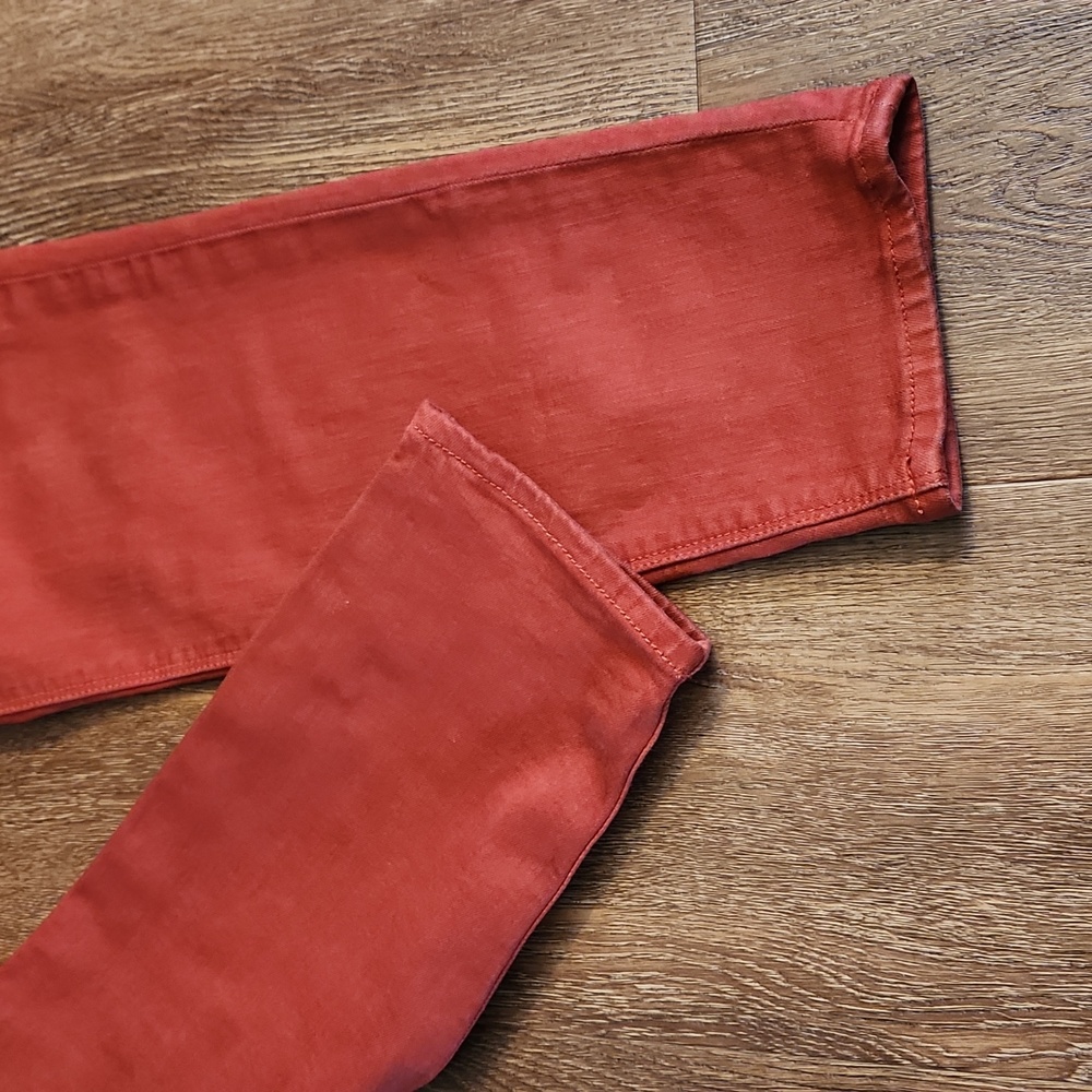 STYLUS Red Skinny Ankle Pants, size 31/12 - Picture 2 of 11